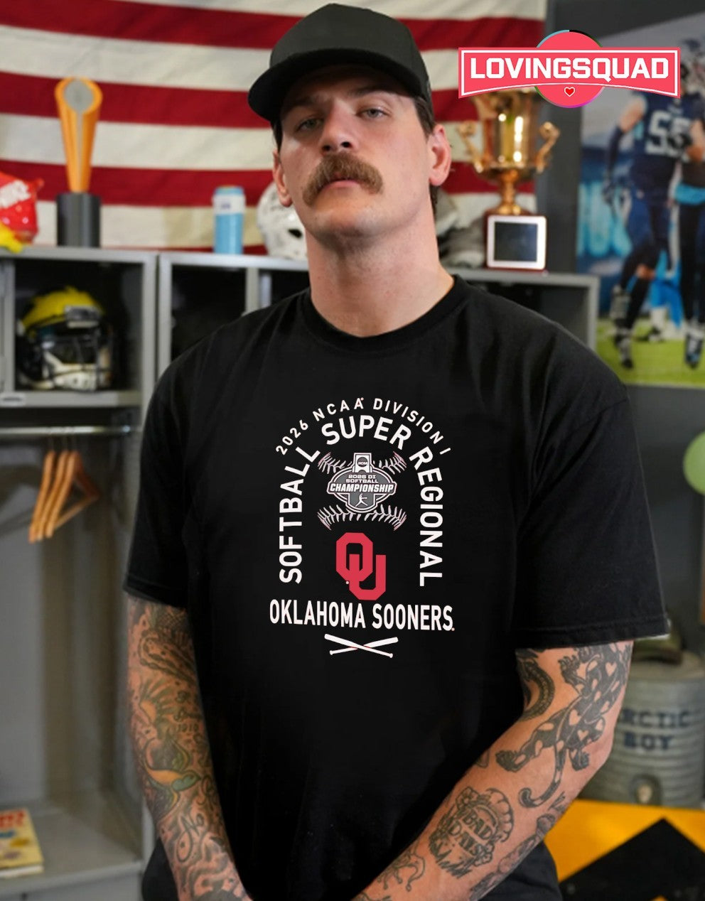 Oklahoma Sooners NCAA Division I softball Super Regional 2026 shirt
