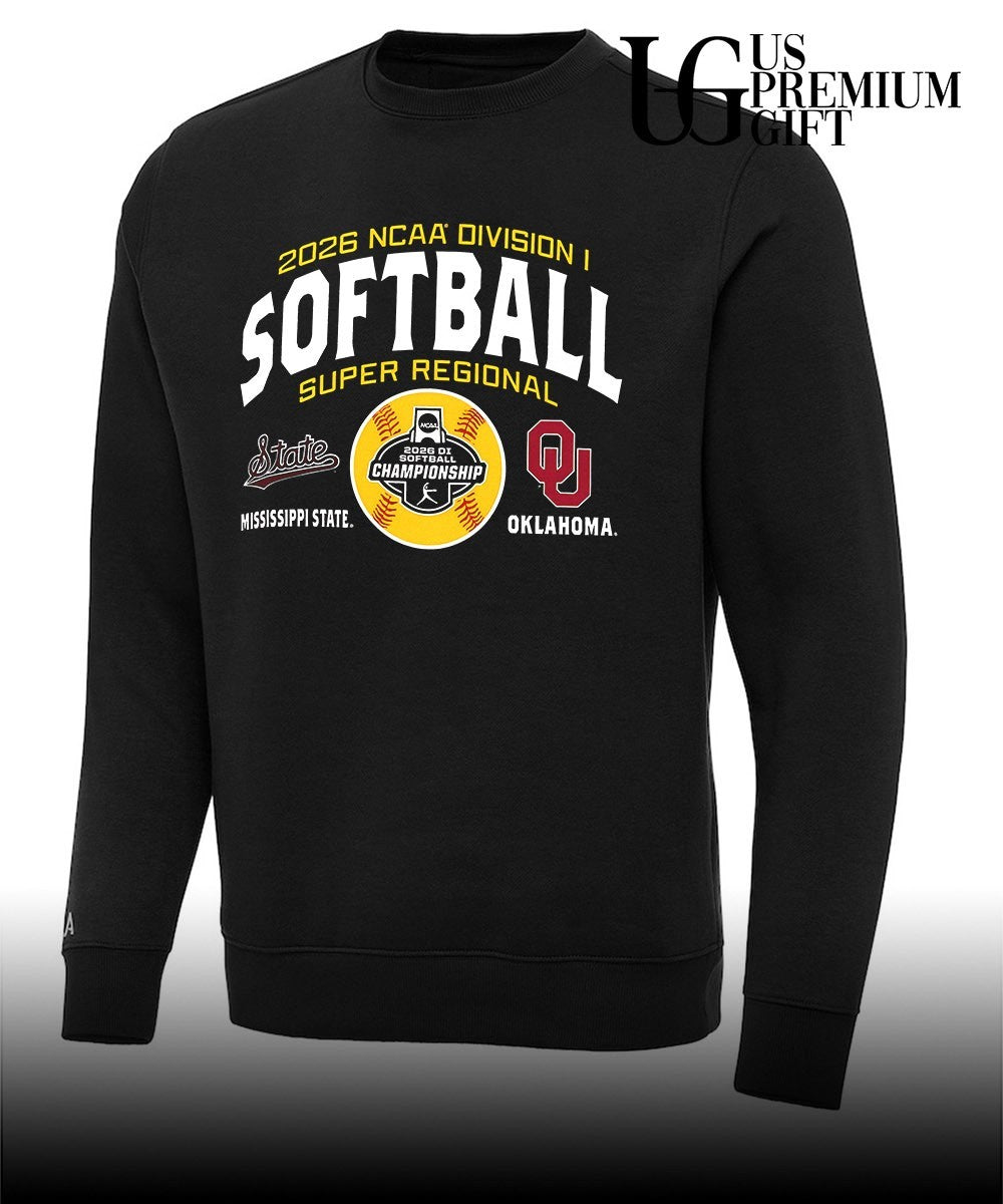 Oklahoma Sooners vs Mississippi State Bulldogs 2026 NCAA Division I Softball Super Regionals shirt