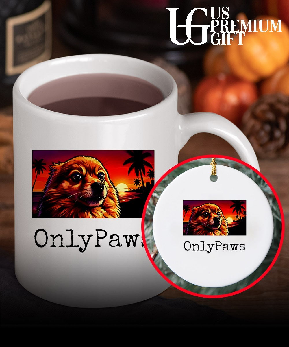 OnlyPaws Sunset Dog shirt