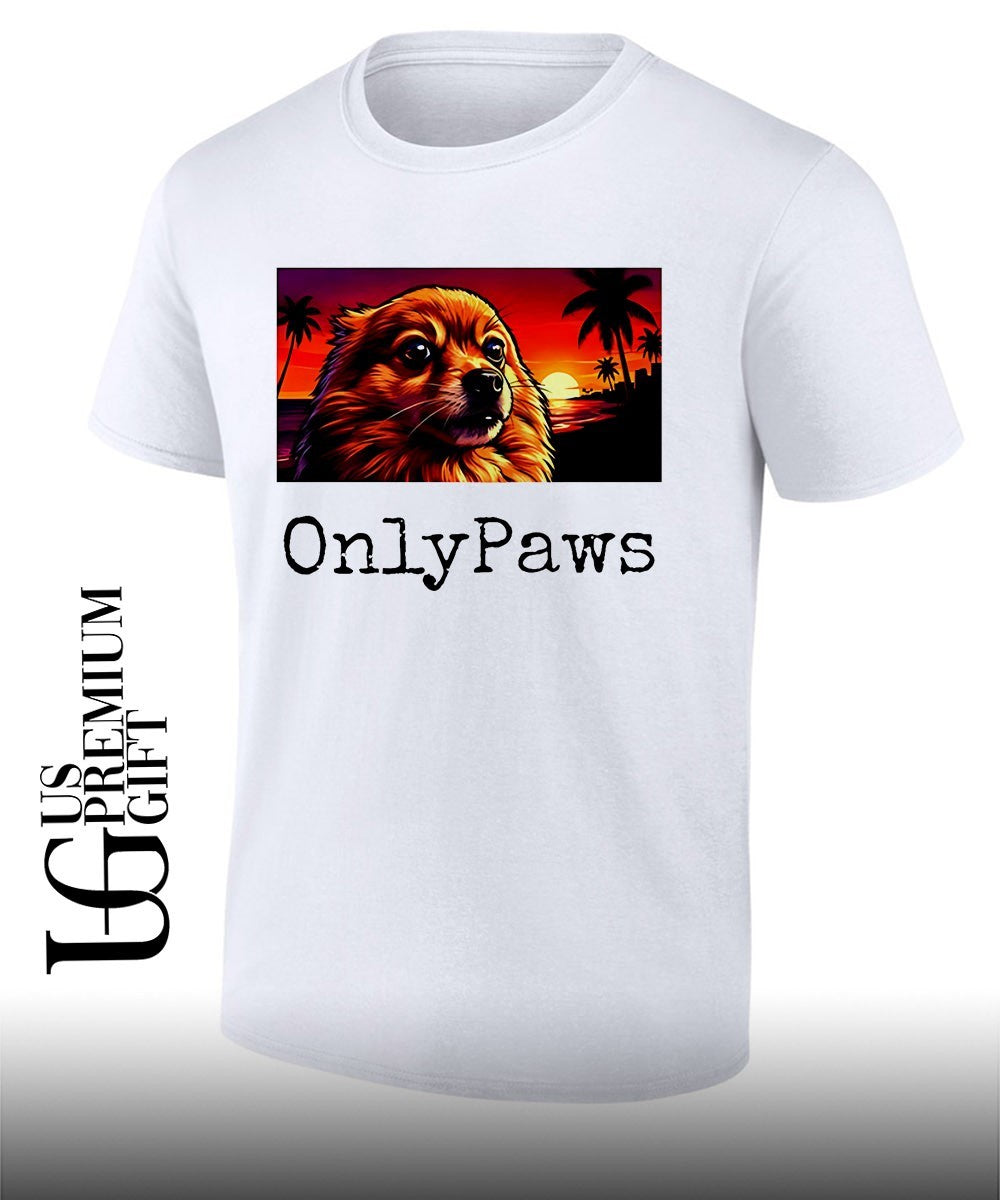 OnlyPaws Sunset Dog shirt