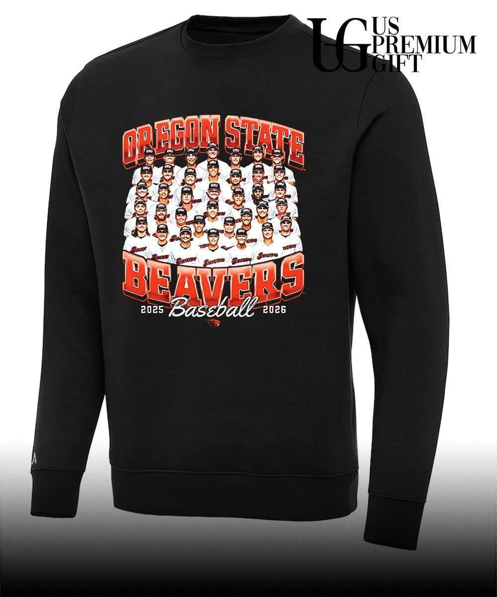 Oregon State Beavers baseball 2025-2026 shirt