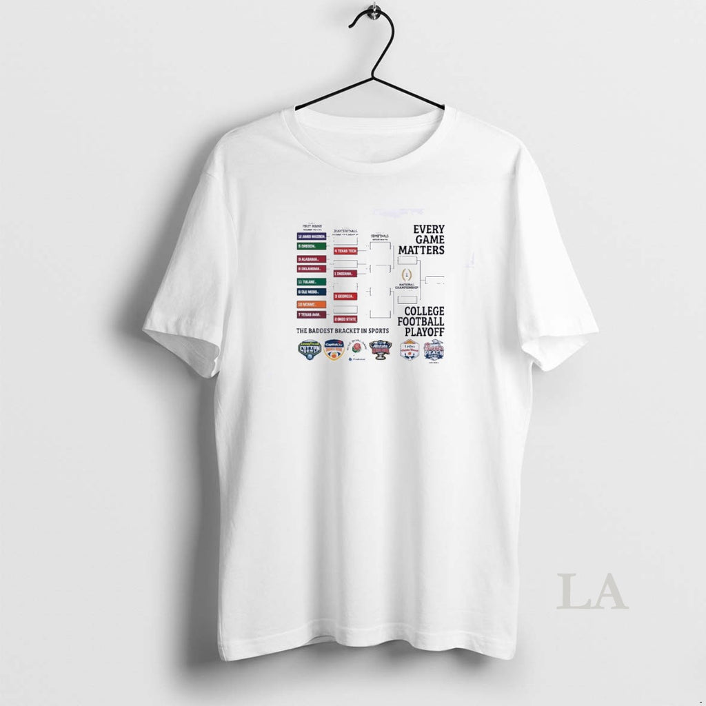 Original 2025 Cfp Brackets T-Shirts, Hoodie, Sweatshirt | PopFlextees.com