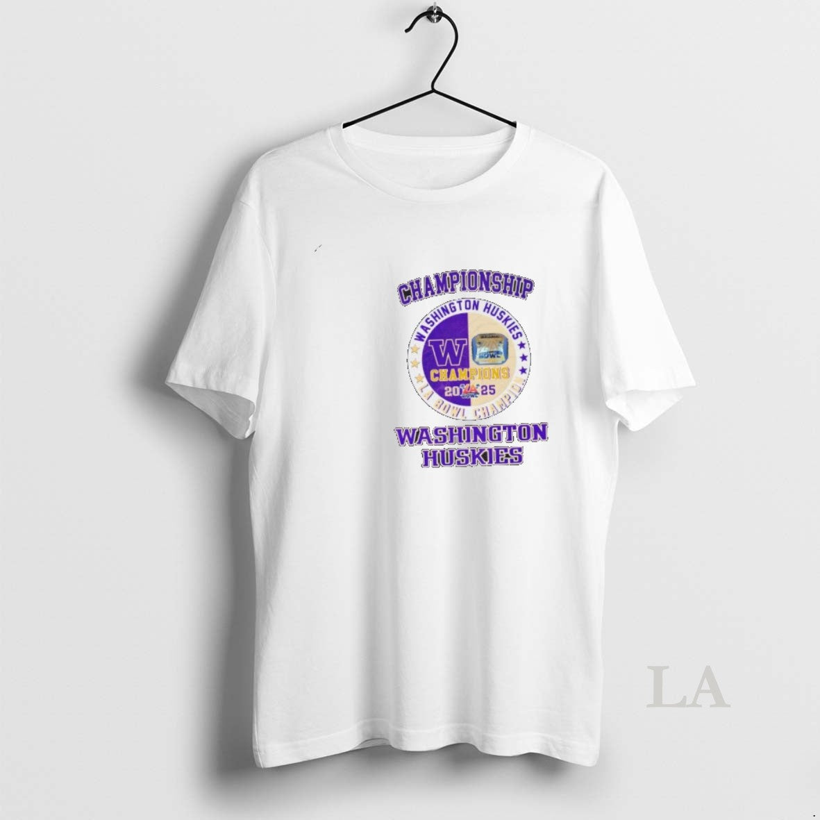 Original 2025 Championship Washington Huskies La Bowl T-Shirts, Hoodie, Sweatshirt | PopFlextees.com
