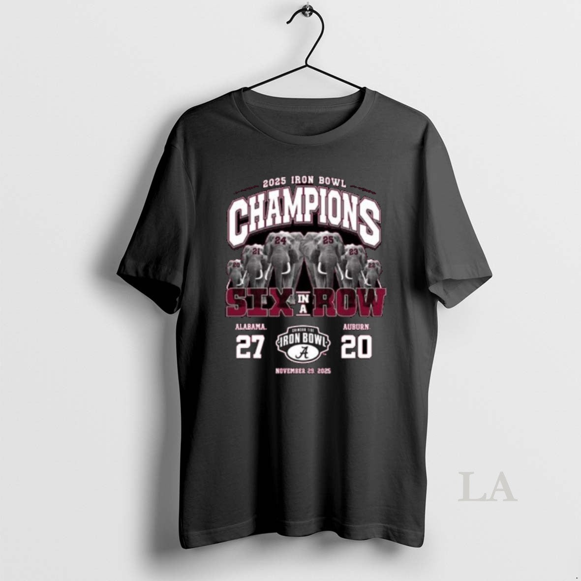 Original 2025 Iron Bowl Champions Game Day Six Row 2020 2025 T-Shirts, Hoodie, Sweatshirt