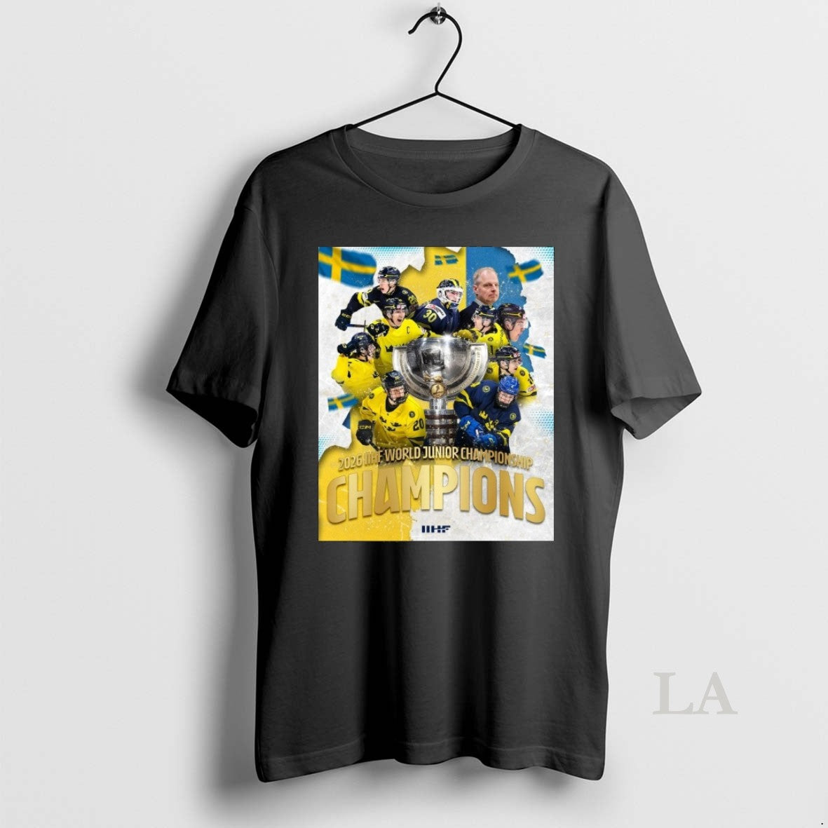 Original 2026 Iihf World Juniors Championship Champions Sweden T-Shirts, Hoodie, Sweatshirt | PopFlextees.com
