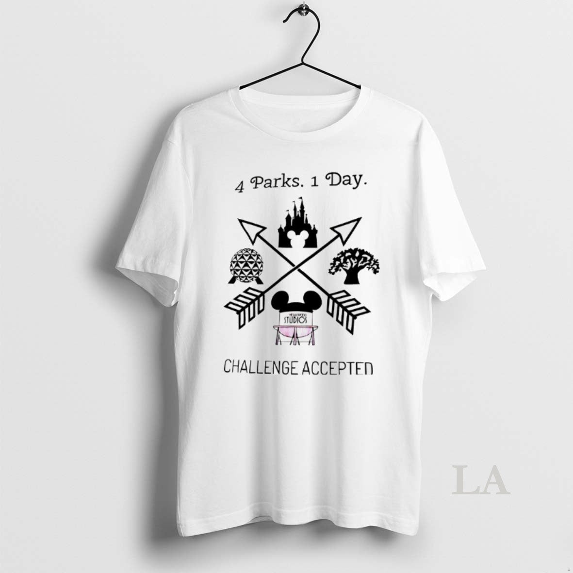 Original 4 Parks 1 Day Challenge Accepted T-Shirts, Hoodie, Sweatshirt | PopFlextees.com