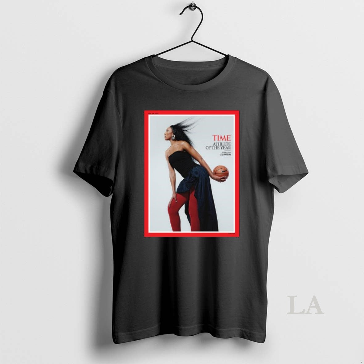 Original Aja Wilson Time Athlete Of The Year 2025 T-Shirts, Hoodie, Sweatshirt | PopFlextees.com