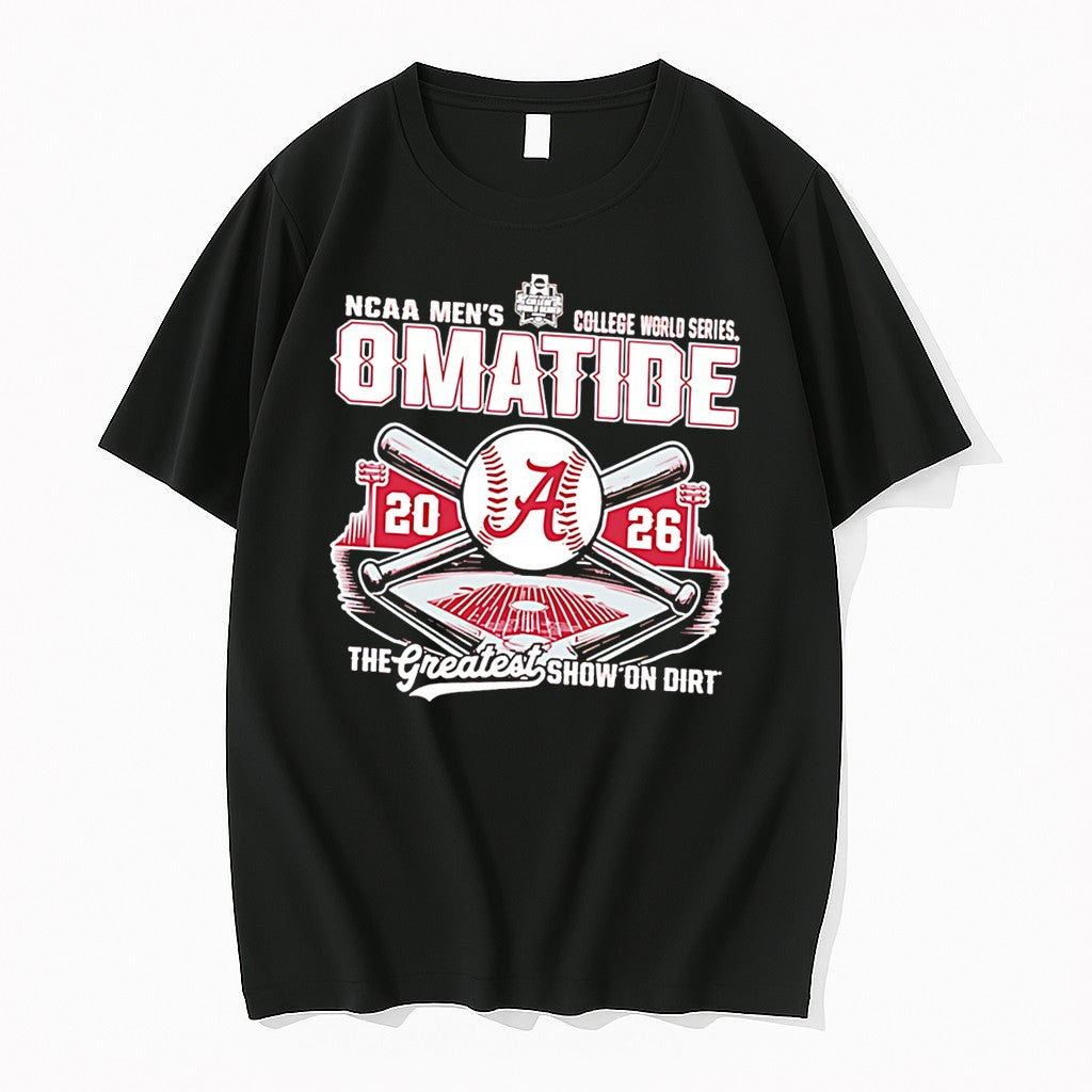 Original Alabama Crimson Tide 2026 College World Series Bound Omatide Tee Tshirts