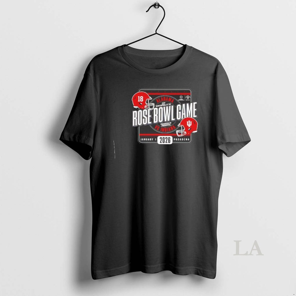 Original Alabama Vs Indiana 2026 Rose Bowl Game Head To Head T-Shirts, Hoodie, Sweatshirt | PopFlextees.com