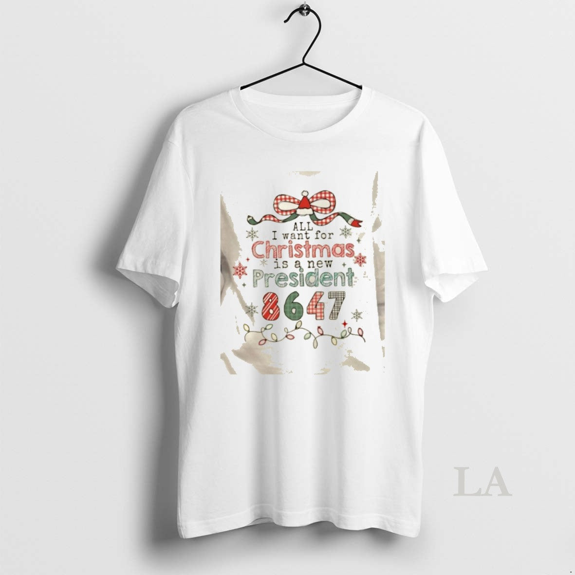 Original All I Want For Christmas Is A New President 8647 T-Shirts, Hoodie, Sweatshirt | PopFlextees.com