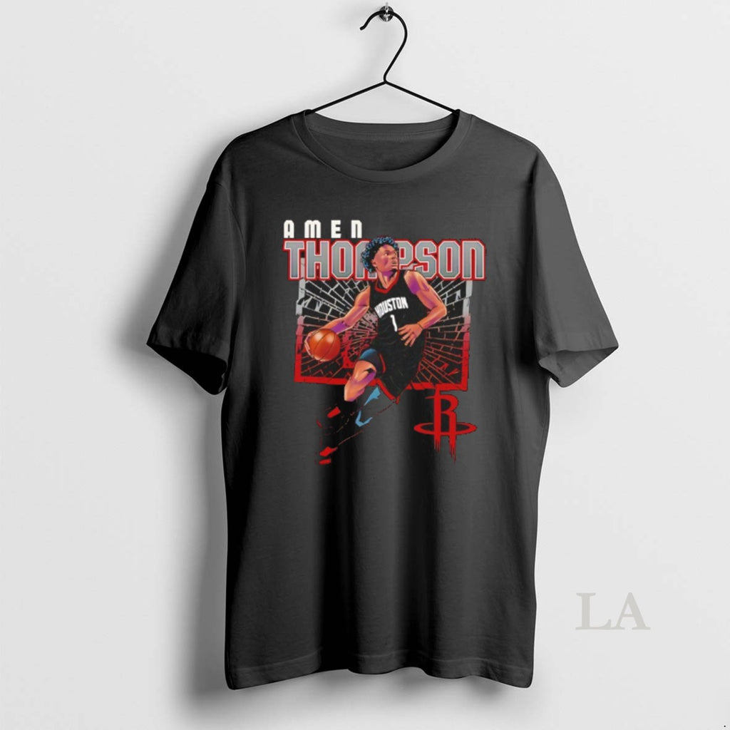 Original Amen Thompson Houston Rockets Basketball Player Shattered T-Shirts, Hoodie, Sweatshirt | PopFlextees.com