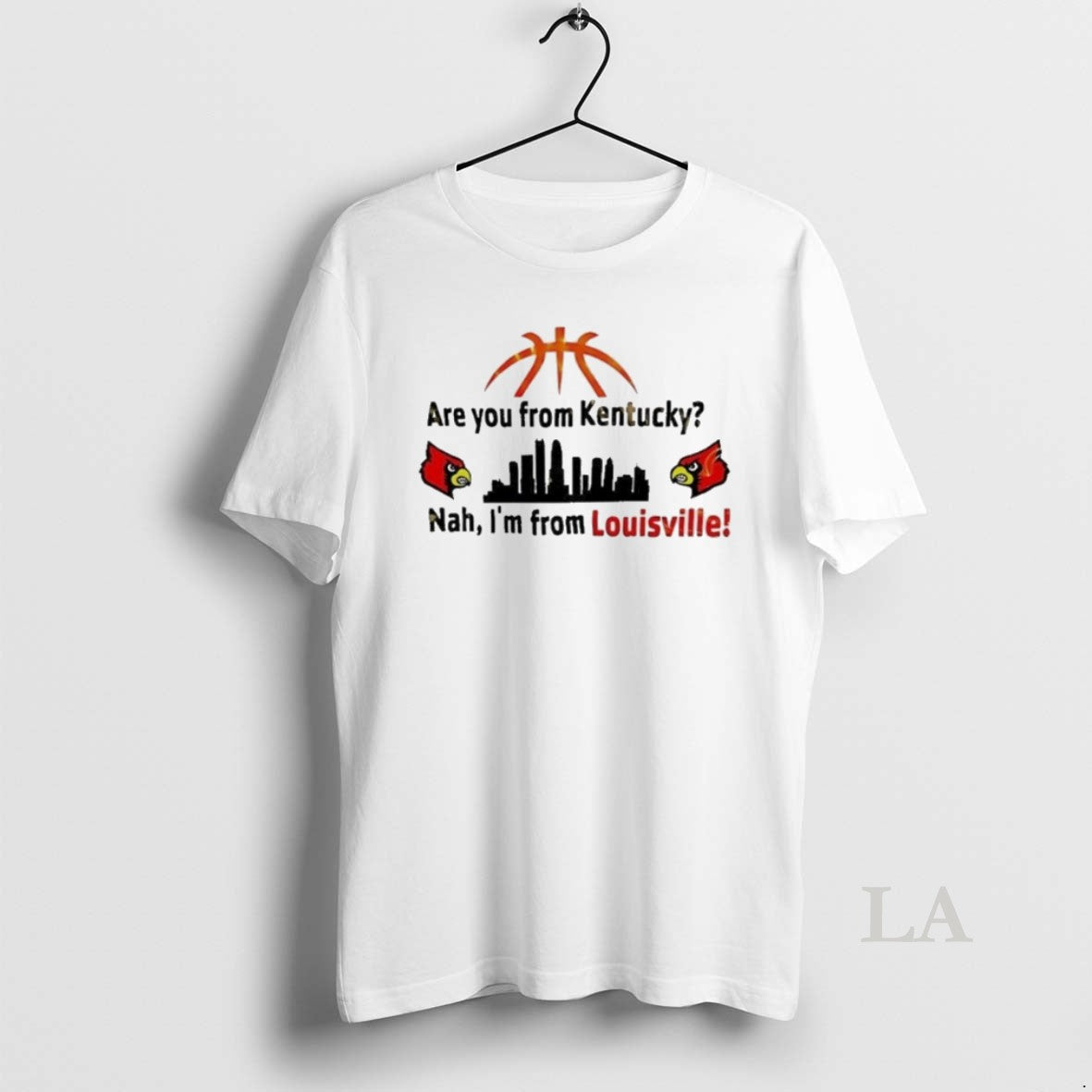 Original Are You From Kentucky Nah Im From Louisville Skyline T-Shirts, Hoodie, Sweatshirt | PopFlextees.com