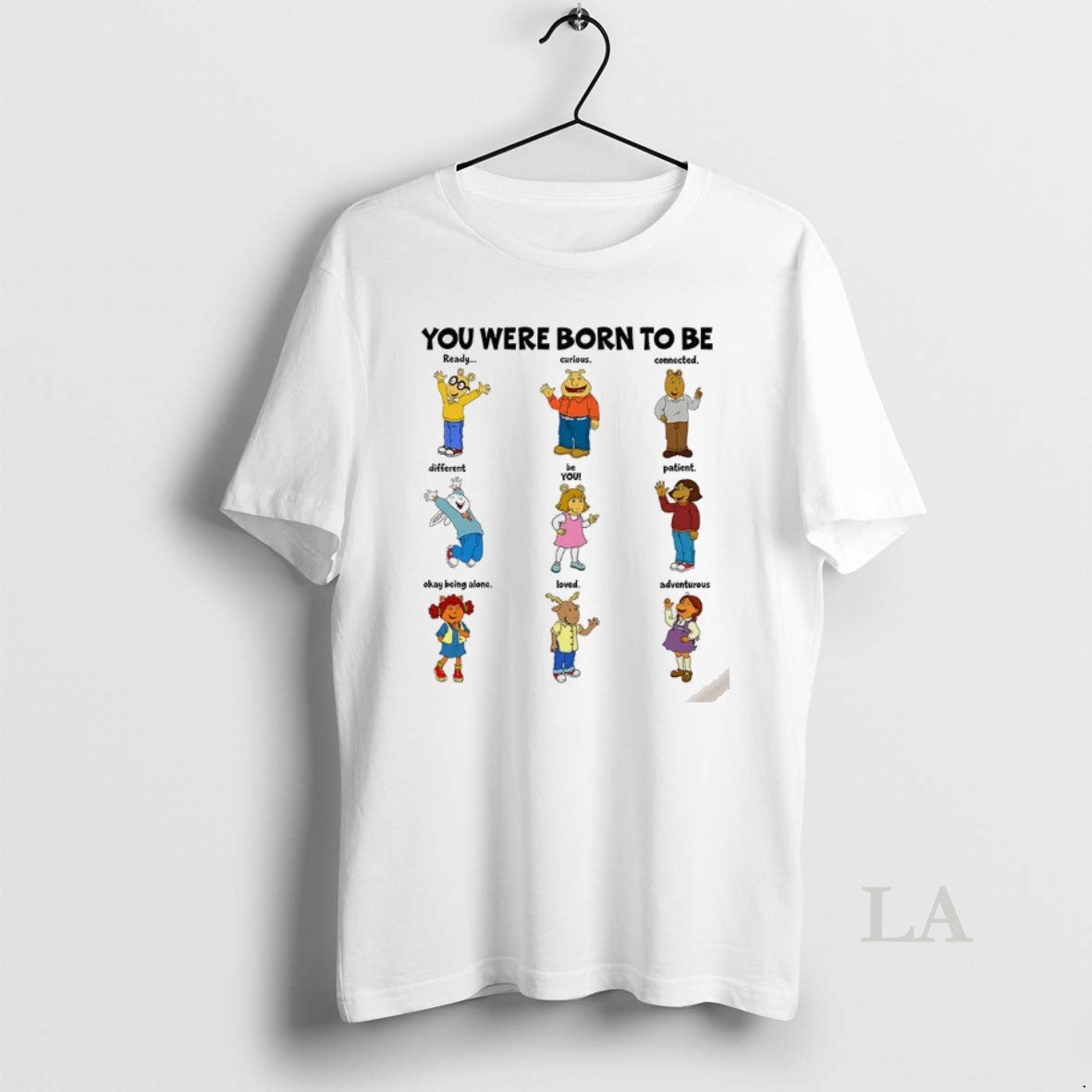 Original Arthur And Friends You Were Born To Be Arthur Tv Show Cartoon T-Shirts, Hoodie, Sweatshirt | PopFlextees.com