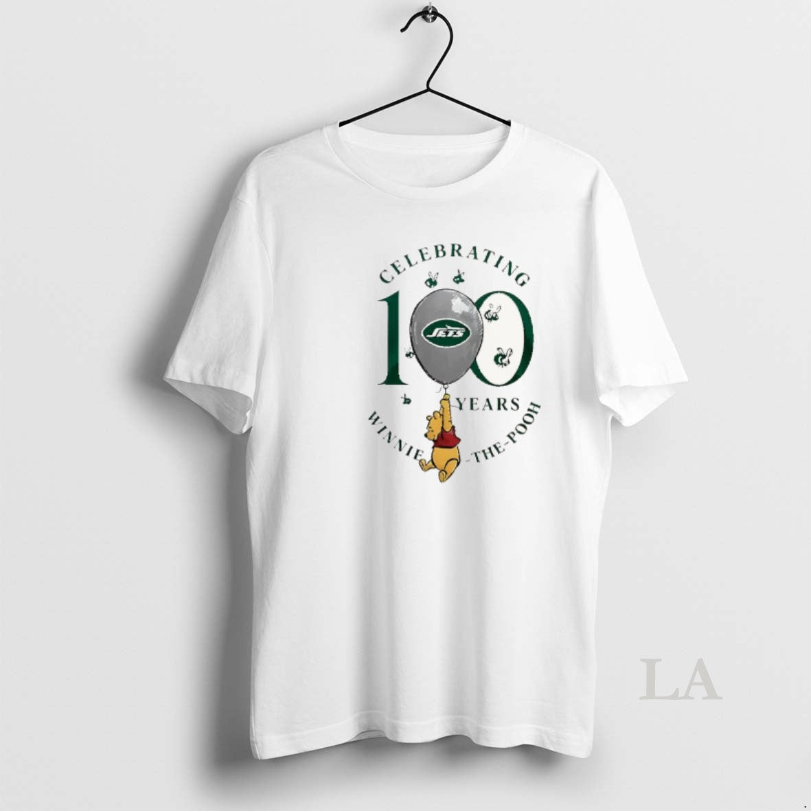 Original Awesome New York Jets X Winnie The Pooh 100th Anniversary T-Shirts, Hoodie, Sweatshirt | PopFlextees.com