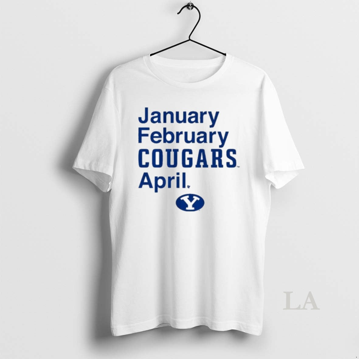 Original Byu Cougars Basketball January February Cougars April T-Shirts, Hoodie, Sweatshirt | PopFlextees.com