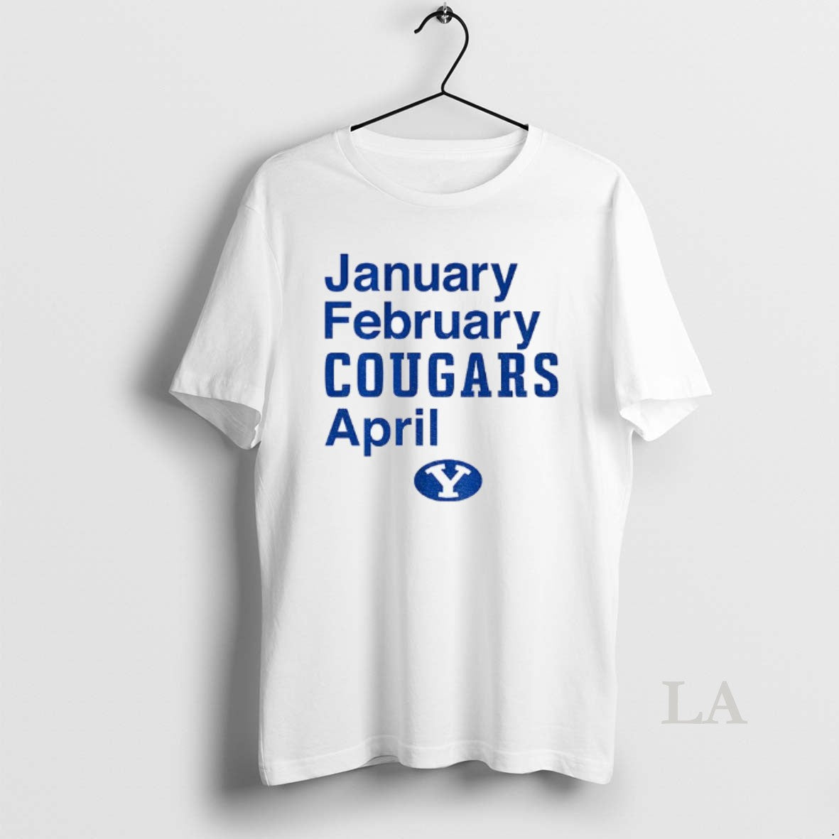 Original Byu Cougars January February Cougars April 2025 T-Shirts, Hoodie, Sweatshirt | PopFlextees.com