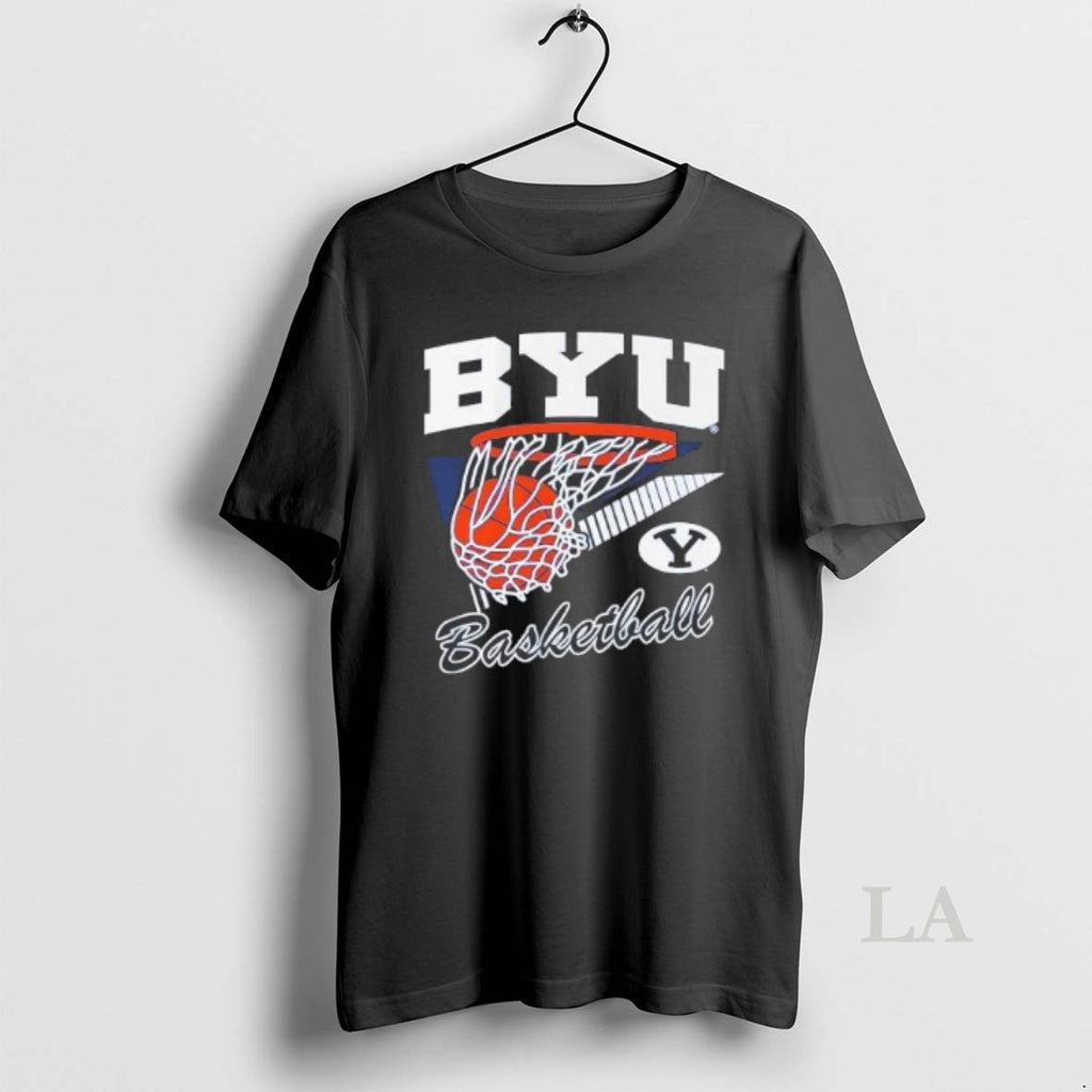Original Byu Basketball Retro Swish T-Shirts, Hoodie, Sweatshirt | PopFlextees.com
