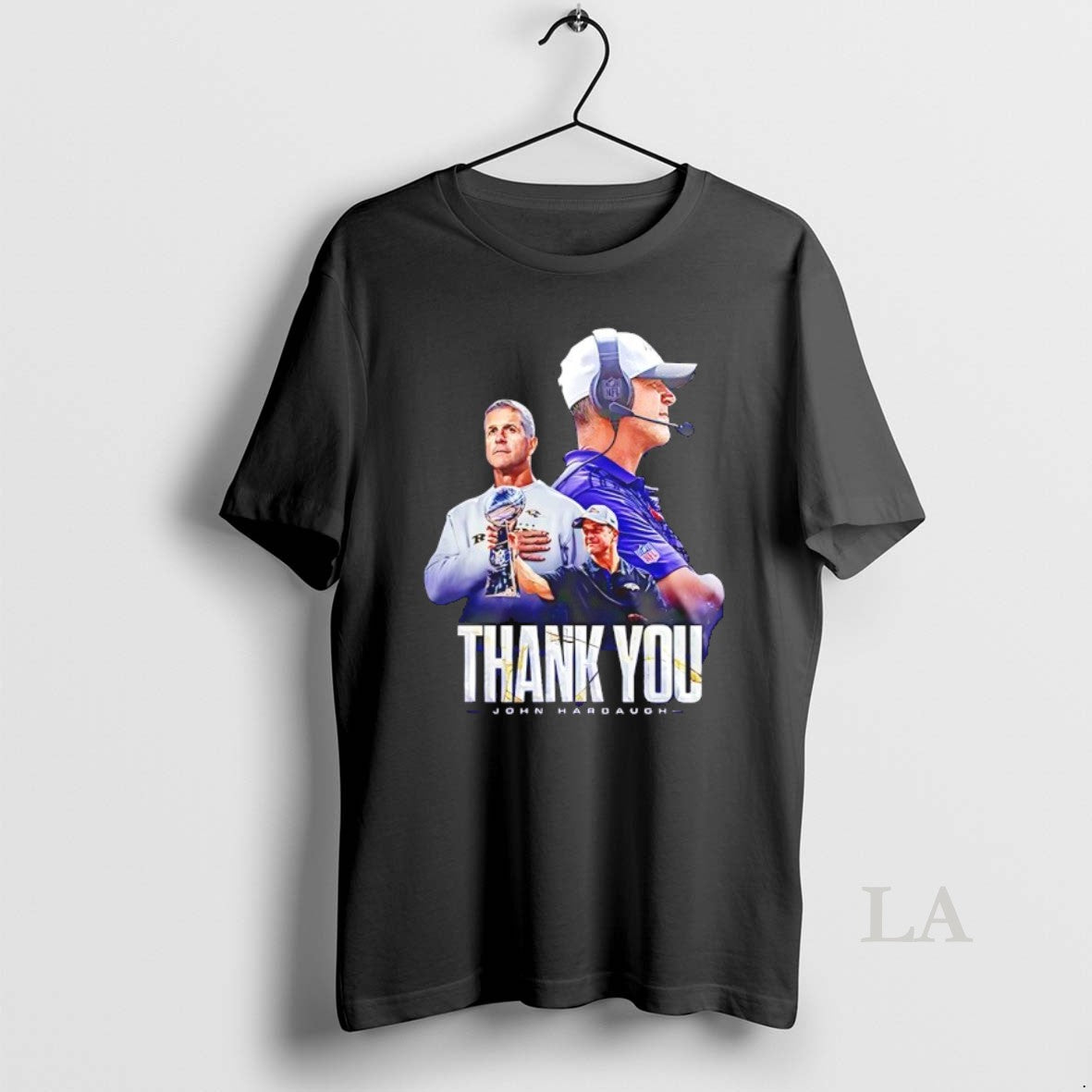 Original Baltimore Ravens Coach Harbaugh Thank You For Everything 2026 T-Shirts, Hoodie, Sweatshirt | PopFlextees.com