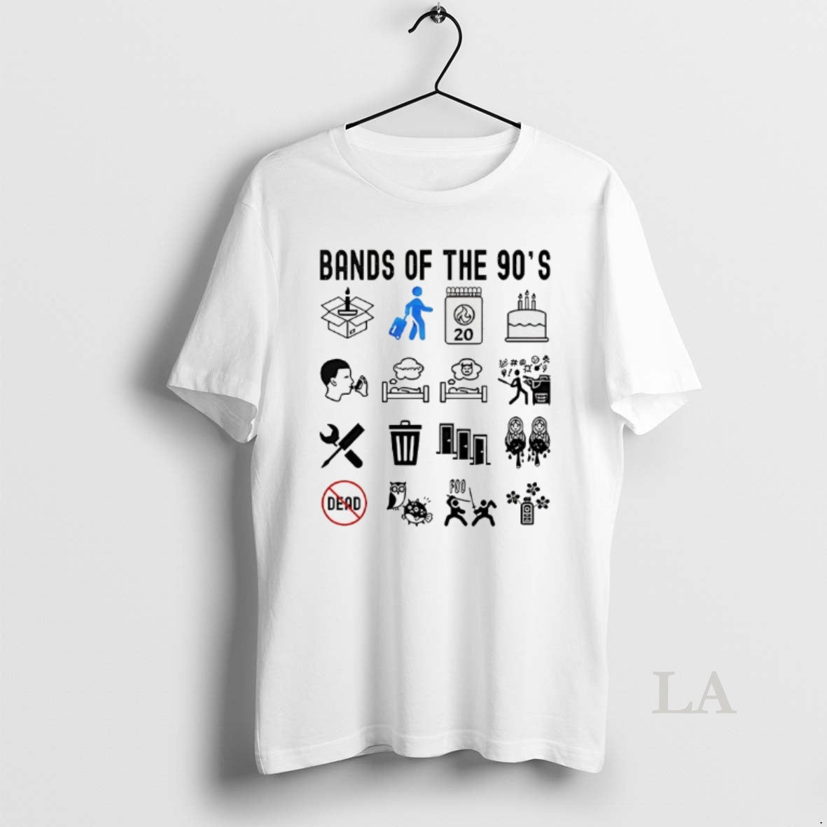 Original Bands Of The 90s T-Shirts, Hoodie, Sweatshirt | PopFlextees.com