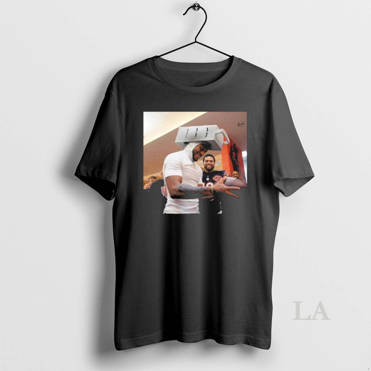 Original Bears Dj Moore Wore A Cheese Grater Hat T-Shirts, Hoodie, Sweatshirt | PopFlextees.com
