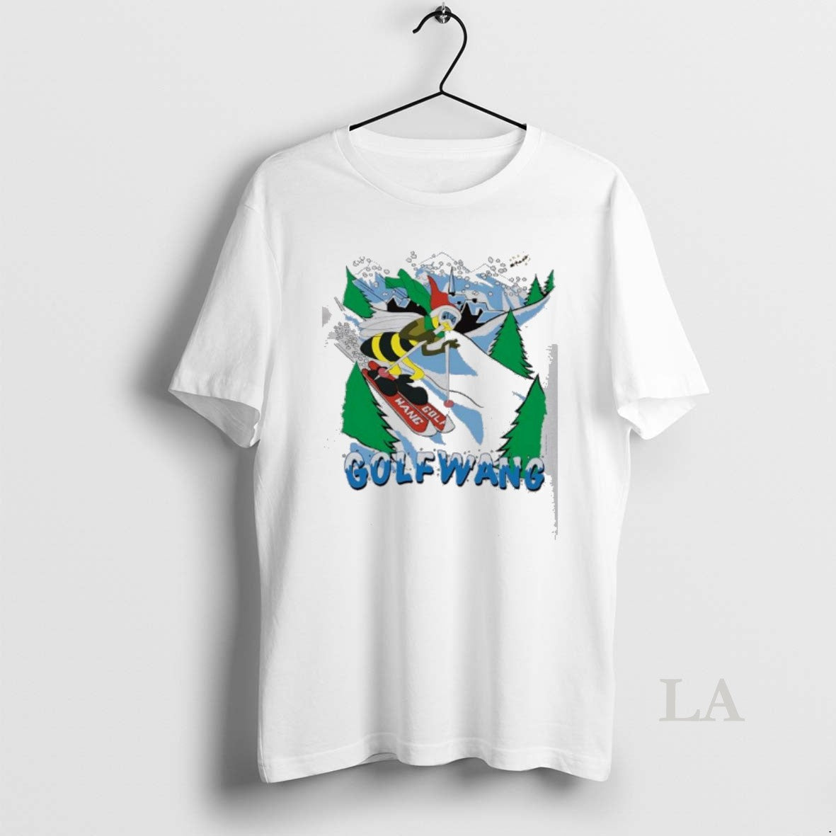 Original Bee Is Skiing Golfwang Funny Cute T-Shirts, Hoodie, Sweatshirt | PopFlextees.com