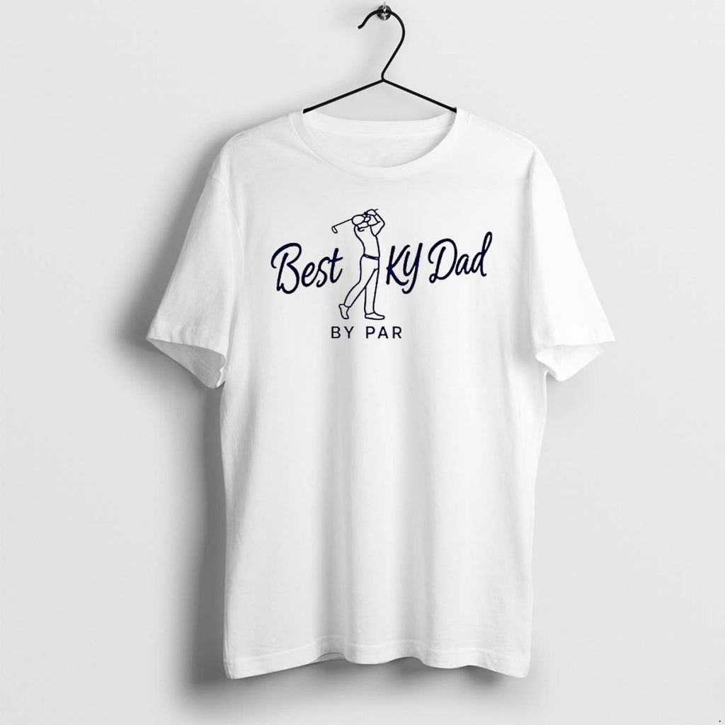 Original Best Ky Dad By Par Golf For Kentucky Fathers And Golf Lovers Gift Tshirts
