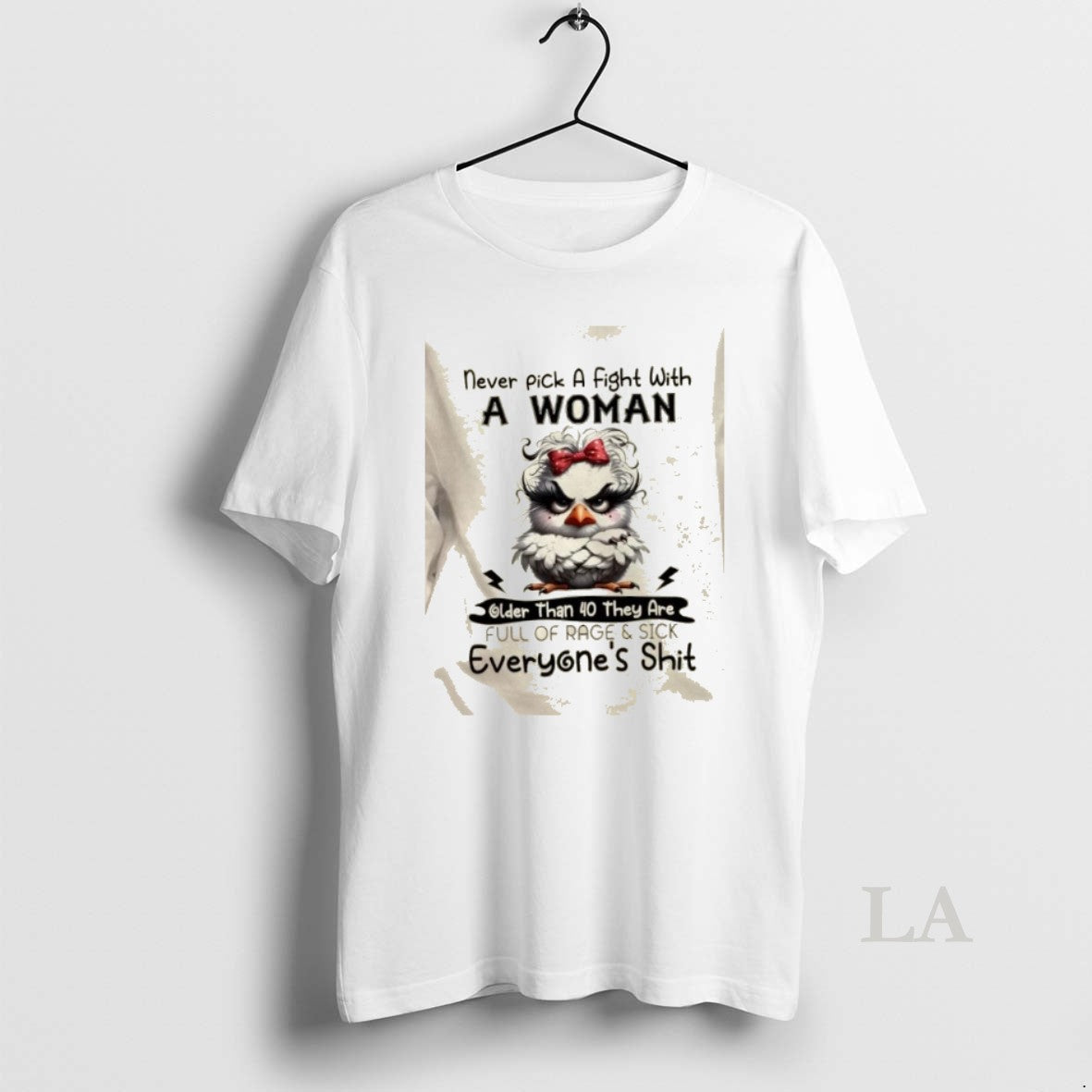 Original Bird Never Pick A Fight With A Woman Older Than 40 They Are Full T-Shirts, Hoodie, Sweatshirt | PopFlextees.com
