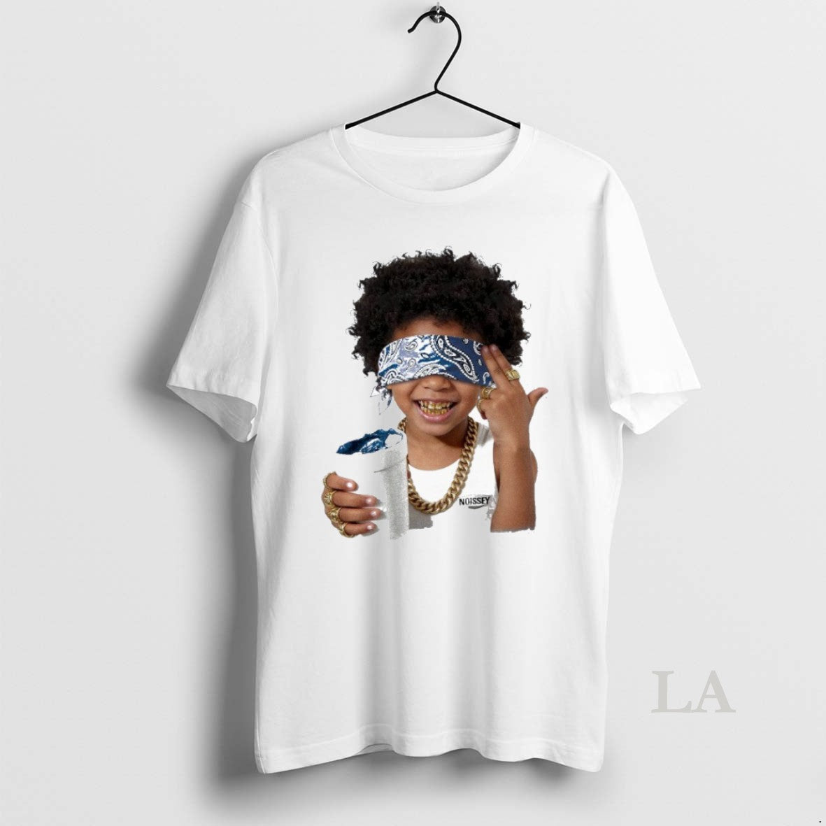 Original Blue Paisley Headscarf Blindfolded Child T-Shirts, Hoodie, Sweatshirt | PopFlextees.com