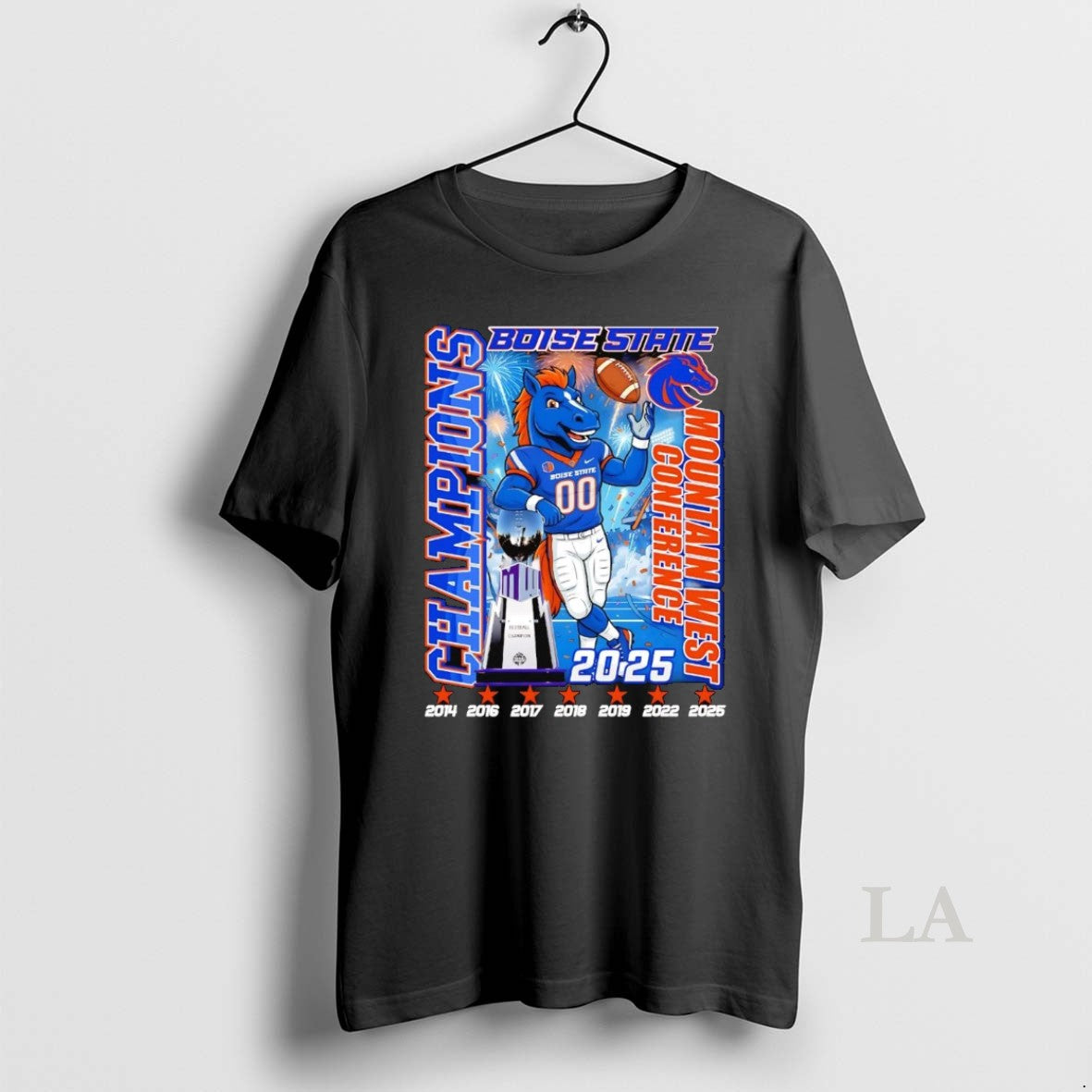 Original Boise State Broncos 2025 Mountain West Conference Champions T-Shirts, Hoodie, Sweatshirt | PopFlextees.com