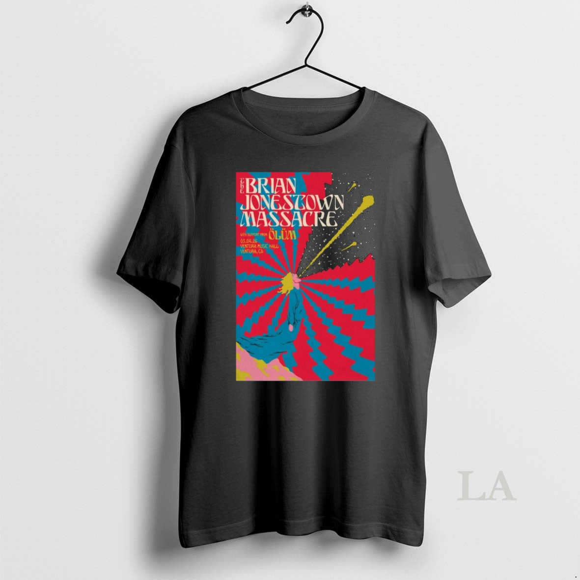 Original Brian Jonestown Massacre In Ventura Ca On March 4 2026 T-Shirts, Hoodie, Sweatshirt | PopFlextees.com