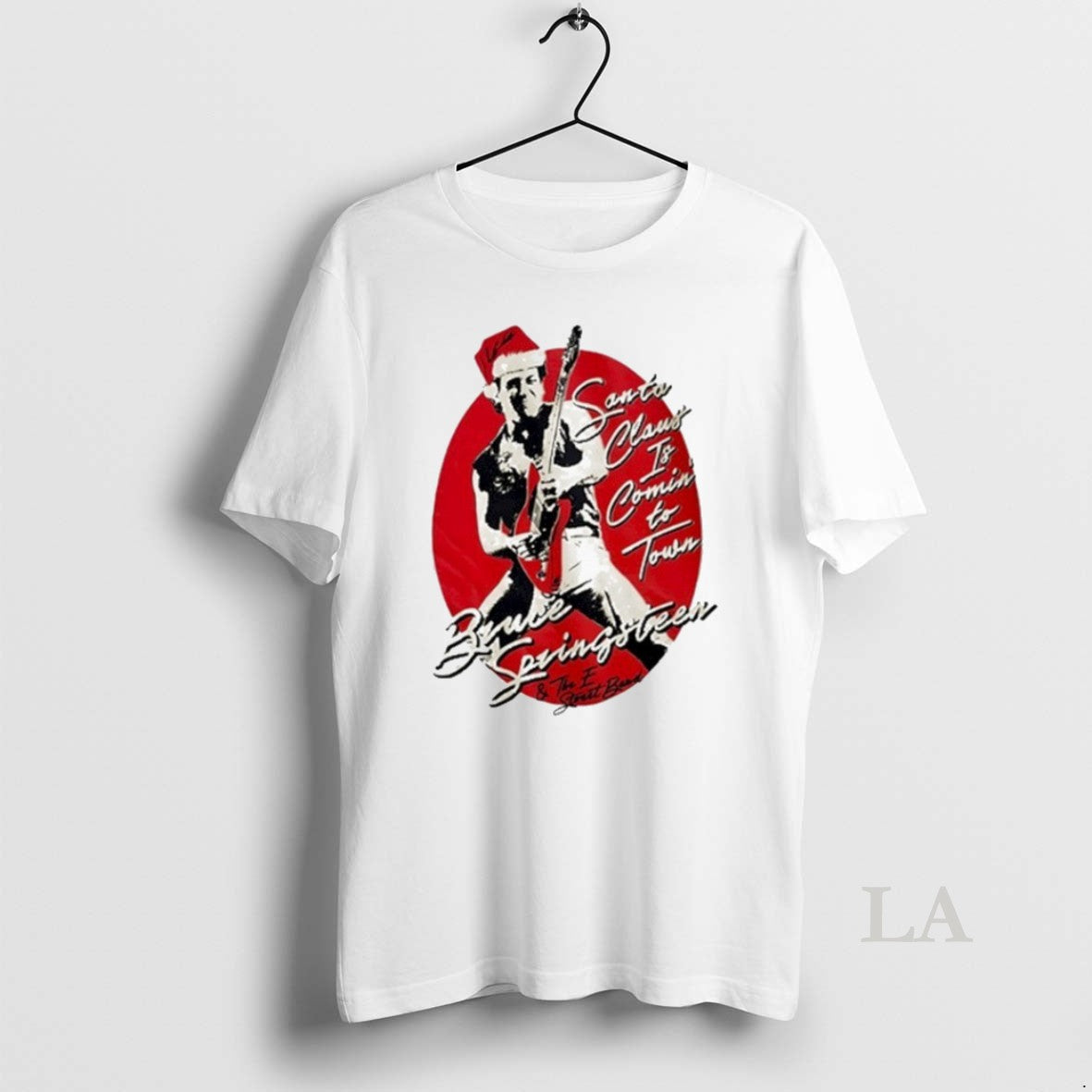 Original Bruce Springsteen Santa Claus Is Coming Town T-Shirts, Hoodie, Sweatshirt
