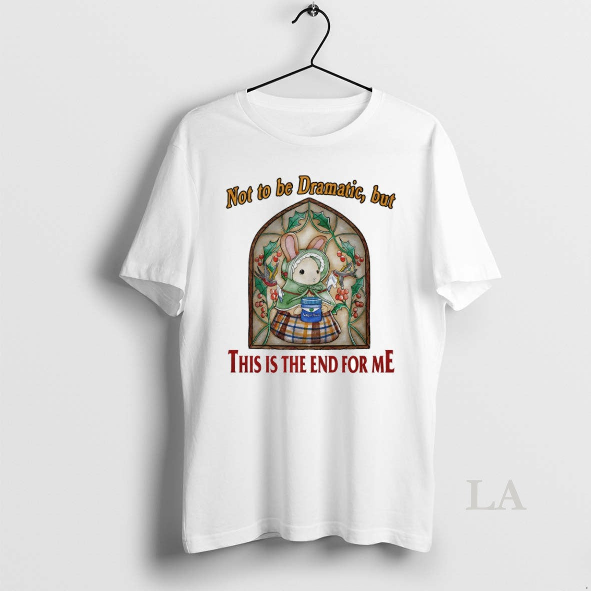 Original Bunny Not To Be Dramatic But This Is The End For Me Circle T-Shirts, Hoodie, Sweatshirt | PopFlextees.com