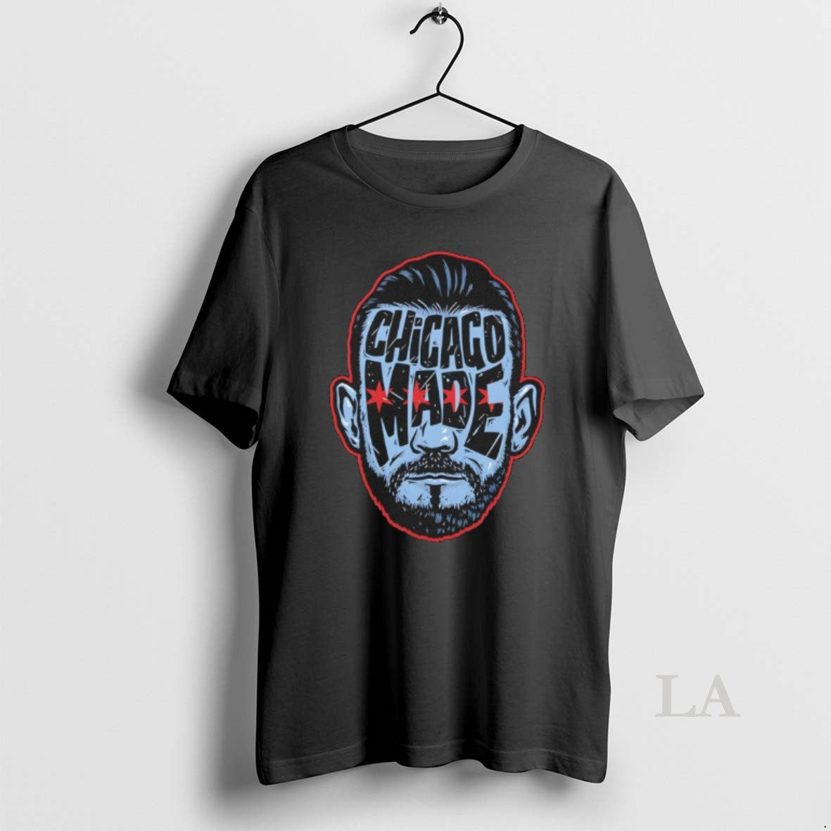 Original Cm Punk Chicago Made Big Face Silhouette T-Shirts, Hoodie, Sweatshirt | PopFlextees.com