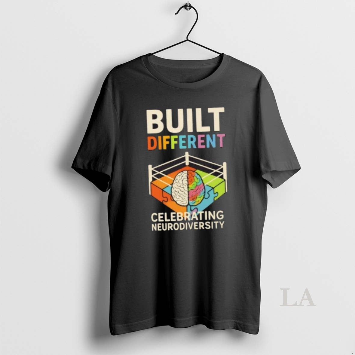 Original Captain Autism Built Different Celebrating Neurodiversity T-Shirts, Hoodie, Sweatshirt | PopFlextees.com