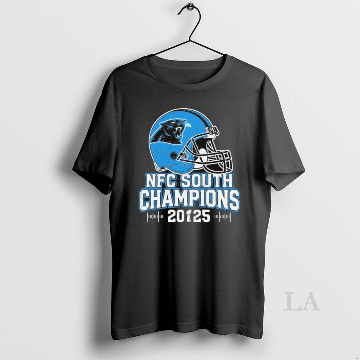 Original Carolina Panthers 2025 Nfc South Champions Helmet T-Shirts, Hoodie, Sweatshirt | PopFlextees.com