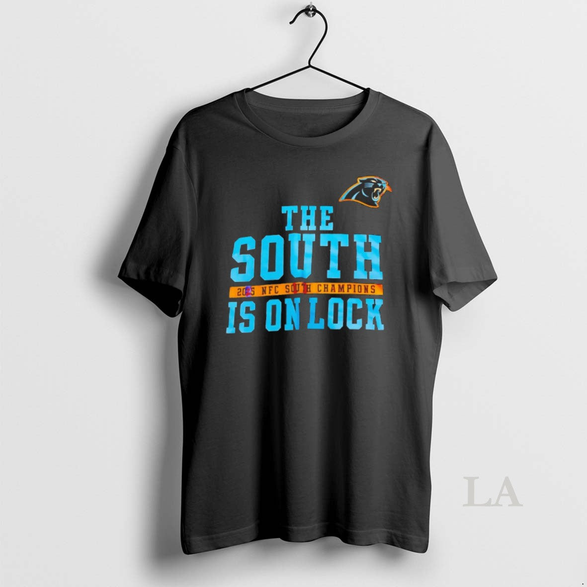Original Carolina Panthers The South 2025 Nfc South Champions Is On Lock T-Shirts, Hoodie, Sweatshirt | PopFlextees.com