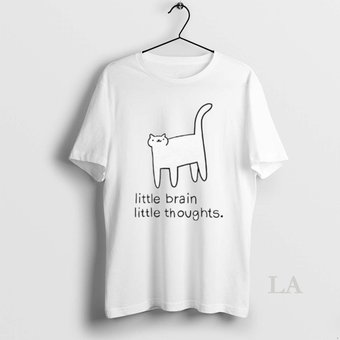 Original Cats Little Brain Little Thoughts Graphic T-Shirts, Hoodie, Sweatshirt | PopFlextees.com