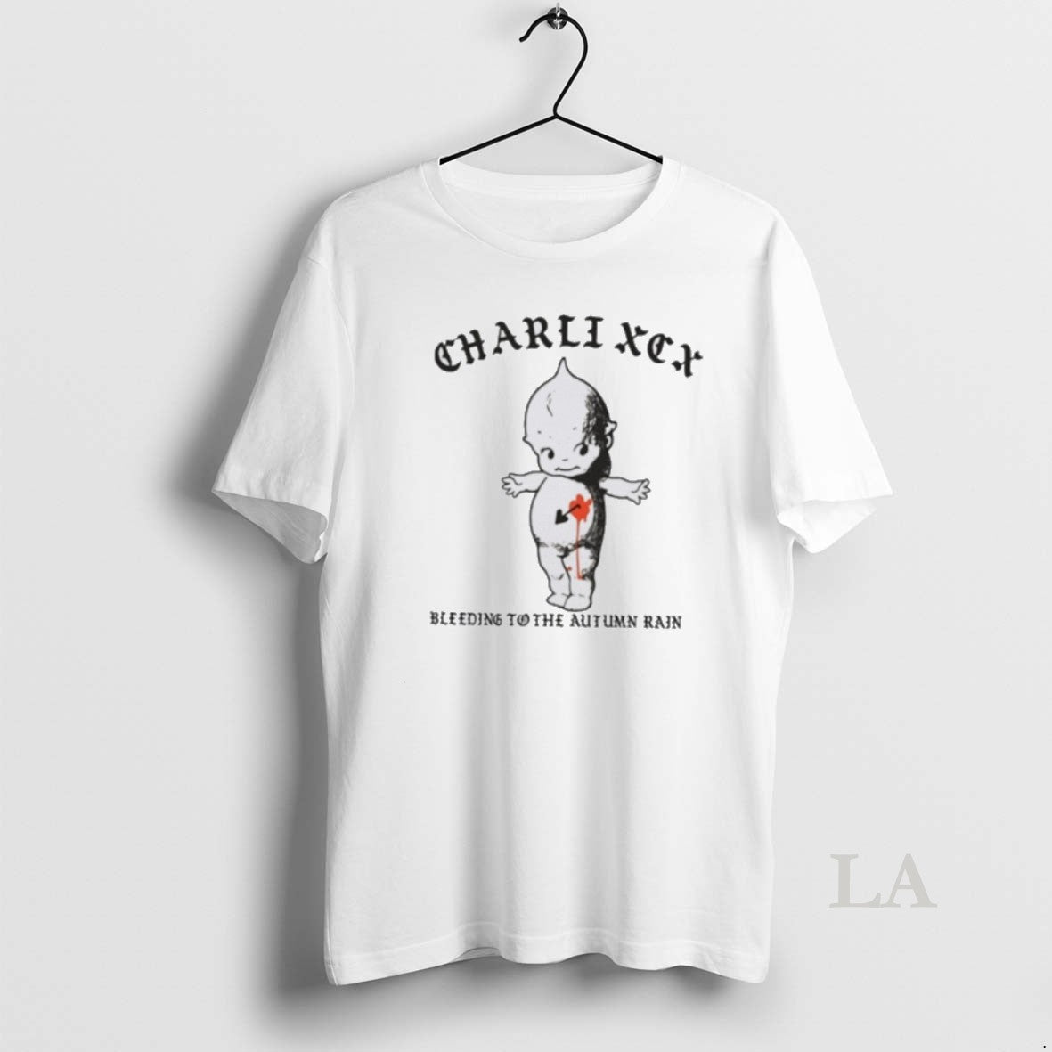 Original Charli Xcx Bleeding To The Autumn Rain T-Shirts, Hoodie, Sweatshirt | PopFlextees.com