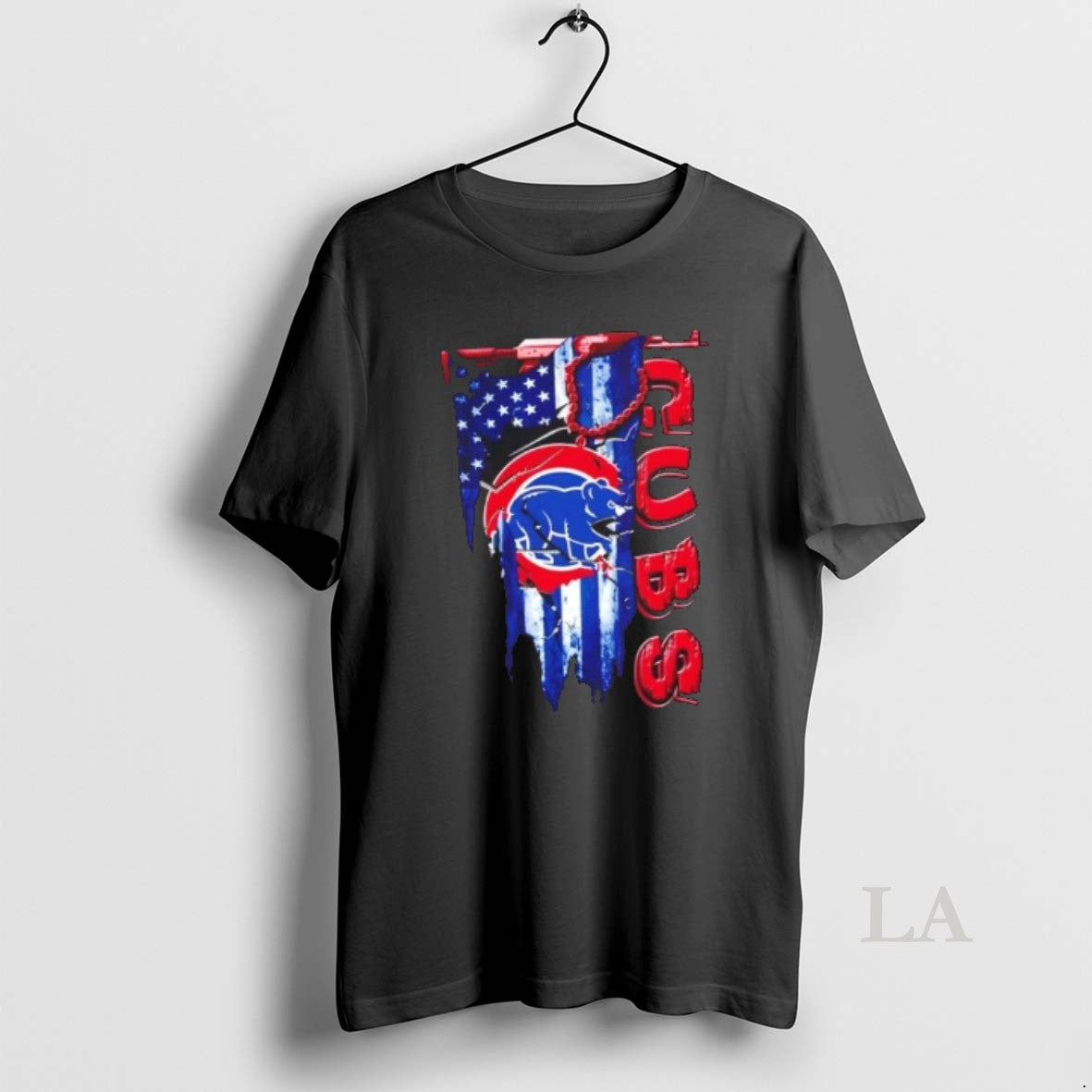 Original Chicago Cubs Baseball Battle Shattered Usa Flag Rip Design T-Shirts, Hoodie, Sweatshirt | PopFlextees.com