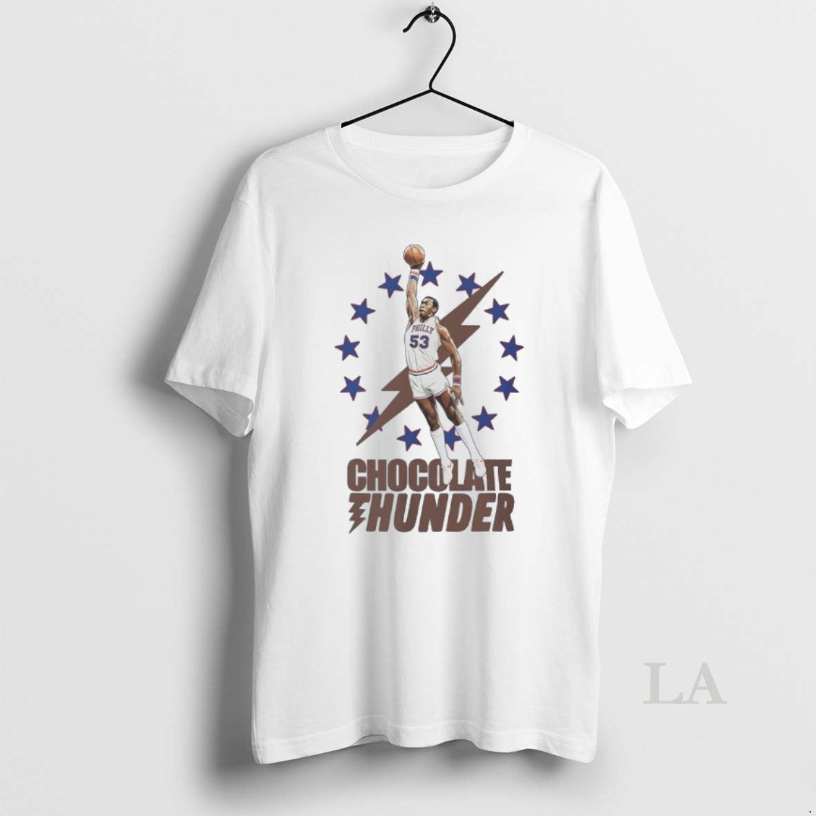 Original Chocolate Thunder Philadelphia 76ers Basketball Player T-Shirts, Hoodie, Sweatshirt | PopFlextees.com