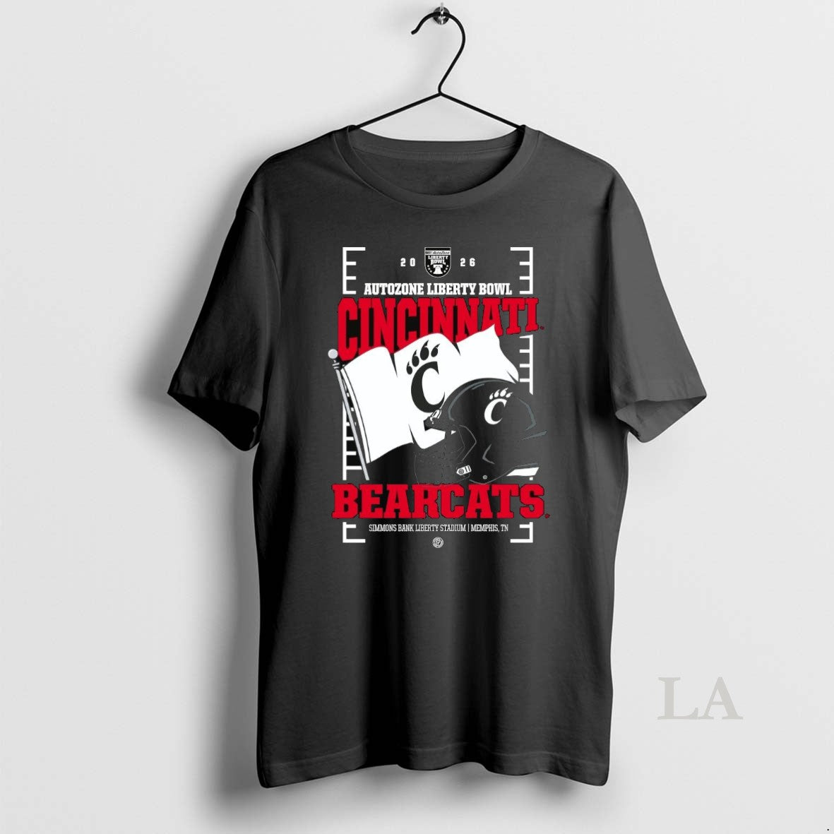Original Cincinnati Bearcats 2026 Autozone Liberty Bowl Helmet Flag T-Shirts, Hoodie, Sweatshirt | PopFlextees.com