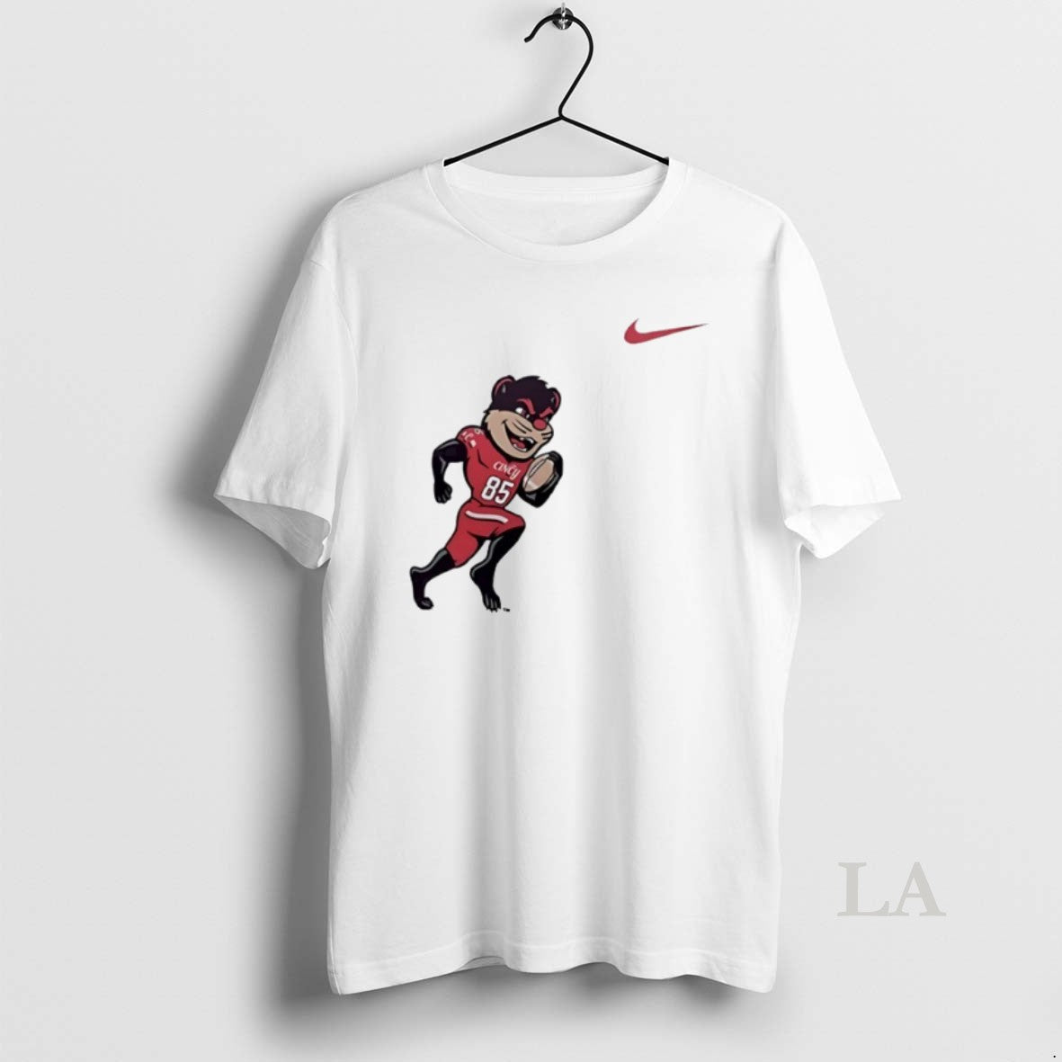 Original Cincinnati Bearcats Mascot Playing Football Circle T-Shirts, Hoodie, Sweatshirt