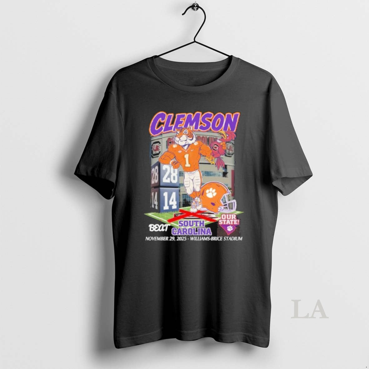 Original Clemson Tigers Beat South Carolina Our State November 29 2025 T-Shirts, Hoodie, Sweatshirt | PopFlextees.com