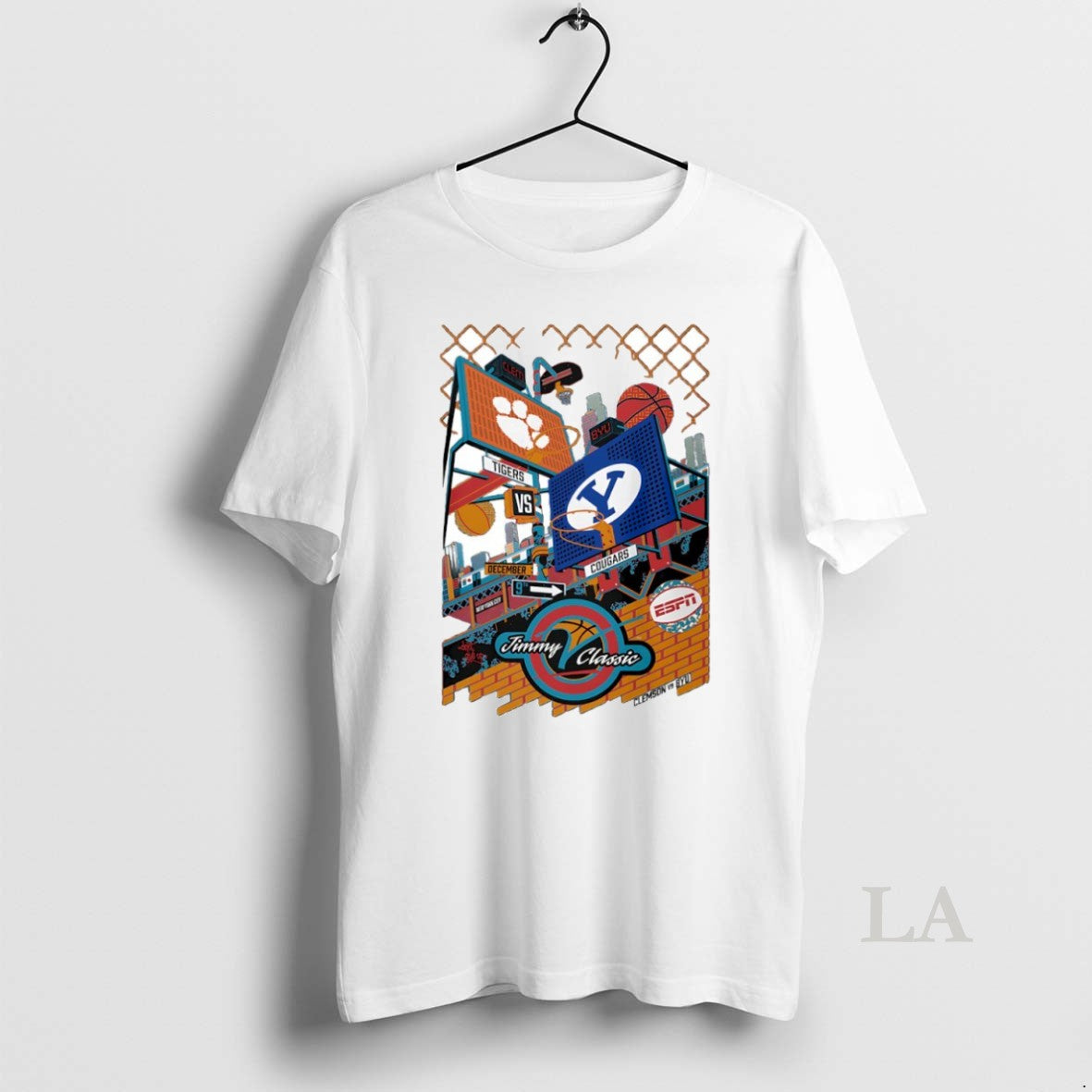 Original Clemson Tigers Vs Byu Cougars Jimmy Classic Circle T-Shirts, Hoodie, Sweatshirt | PopFlextees.com