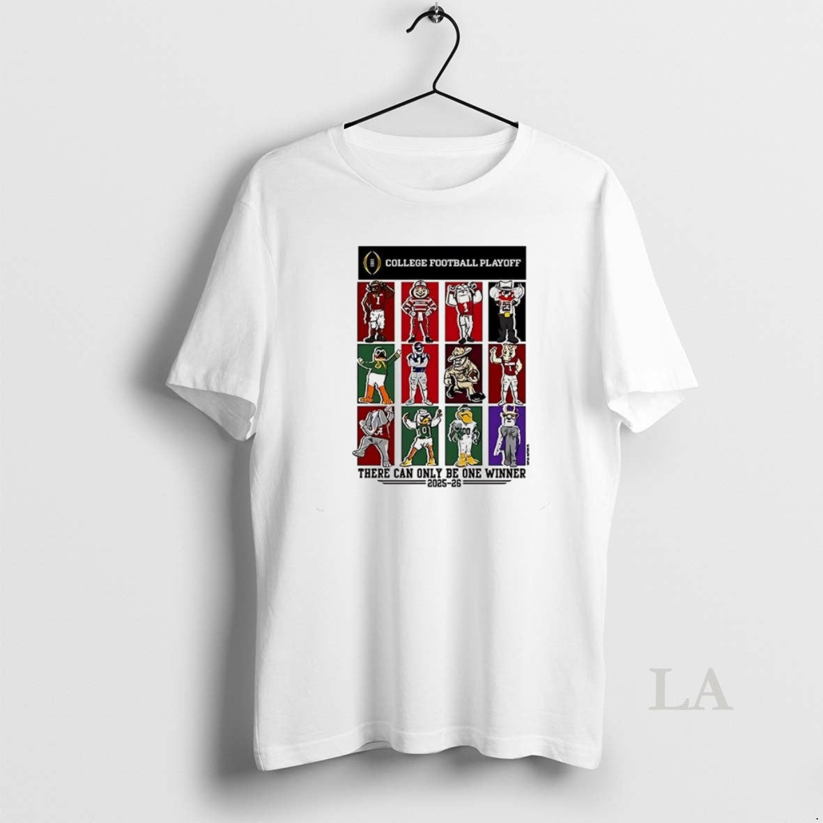 Original College Football Playoff 12 Team Mascots 2025 2026 T-Shirts, Hoodie, Sweatshirt | PopFlextees.com