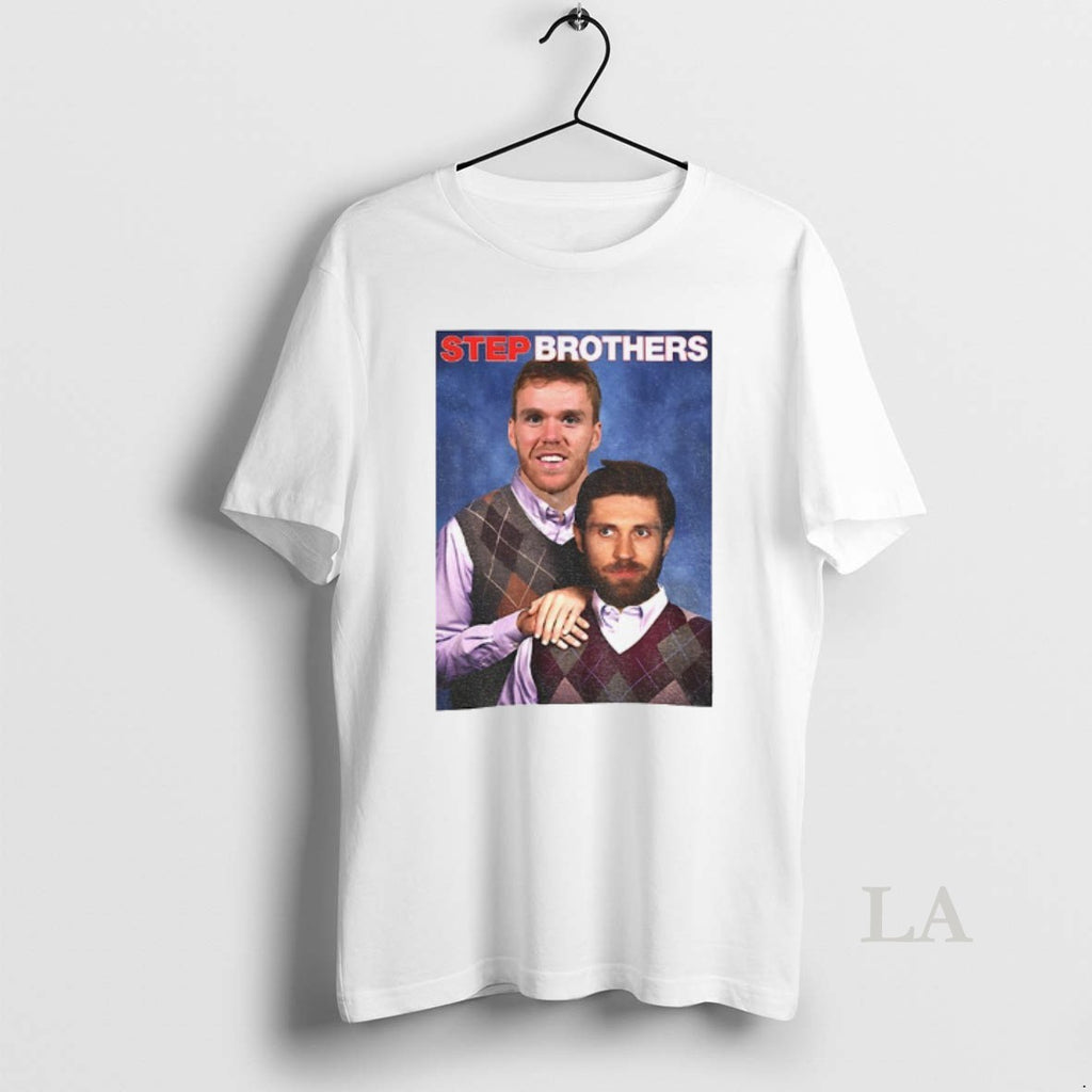 Original Connor Mcdavid Leon Draisaitl Step Brothers Funny Graphic T-Shirts, Hoodie, Sweatshirt | PopFlextees.com