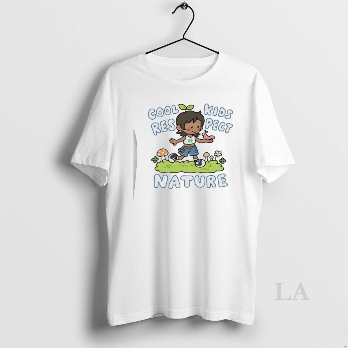 Original Cool Kids Respect Nature Cartoon T-Shirts, Hoodie, Sweatshirt | PopFlextees.com