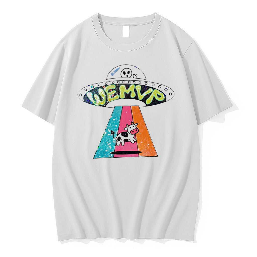 Original Cow Wemvp Alien Victor Wembanyama San Antonio Spurs Basketball Nba 2026 Meme Tshirts