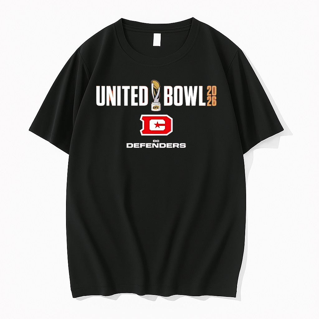 Original Dc Defenders United Bowl Bound Football 2026 Tshirts Jpg