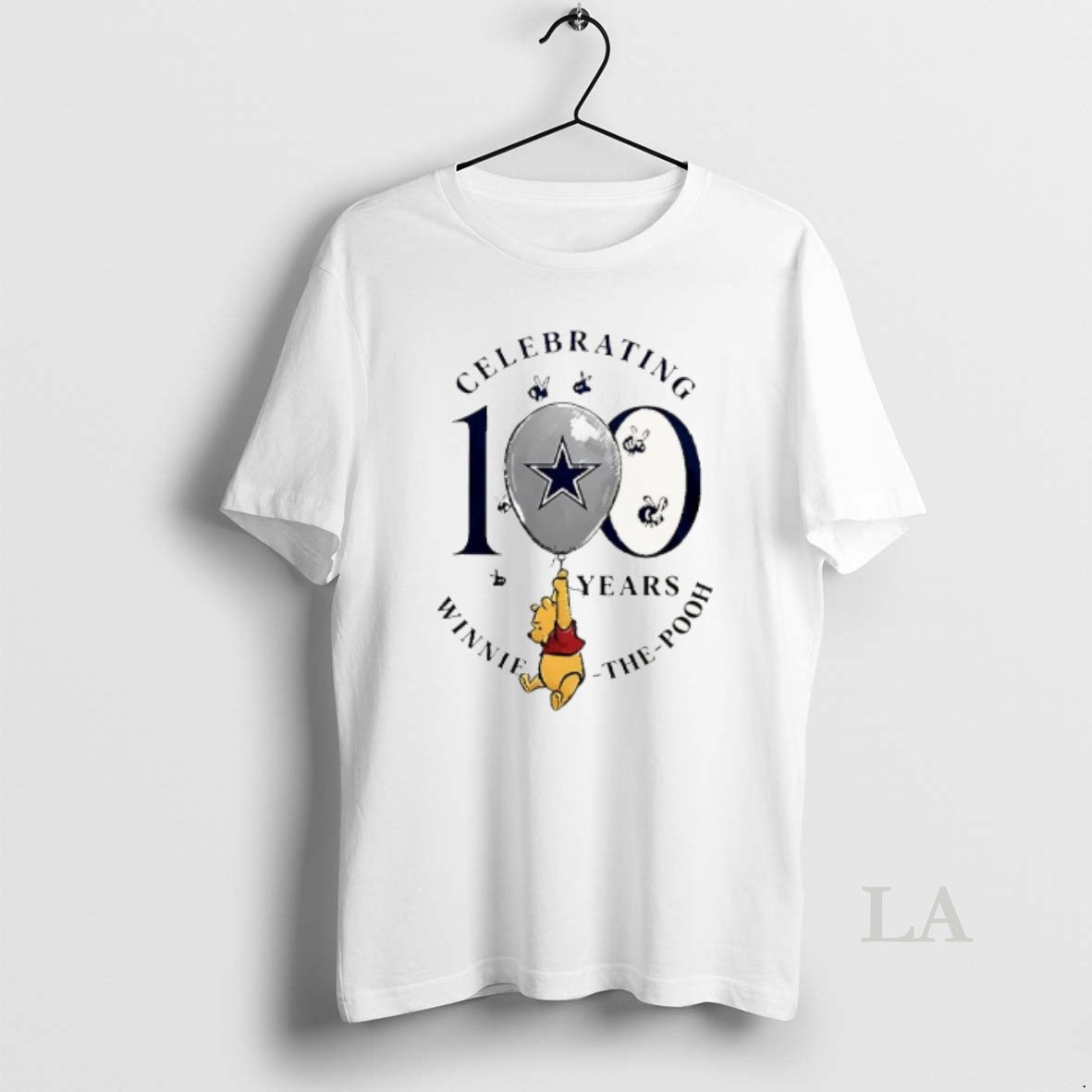 Original Dallas Cowboys X Winnie The Pooh 100th Anniversary T-Shirts, Hoodie, Sweatshirt | PopFlextees.com